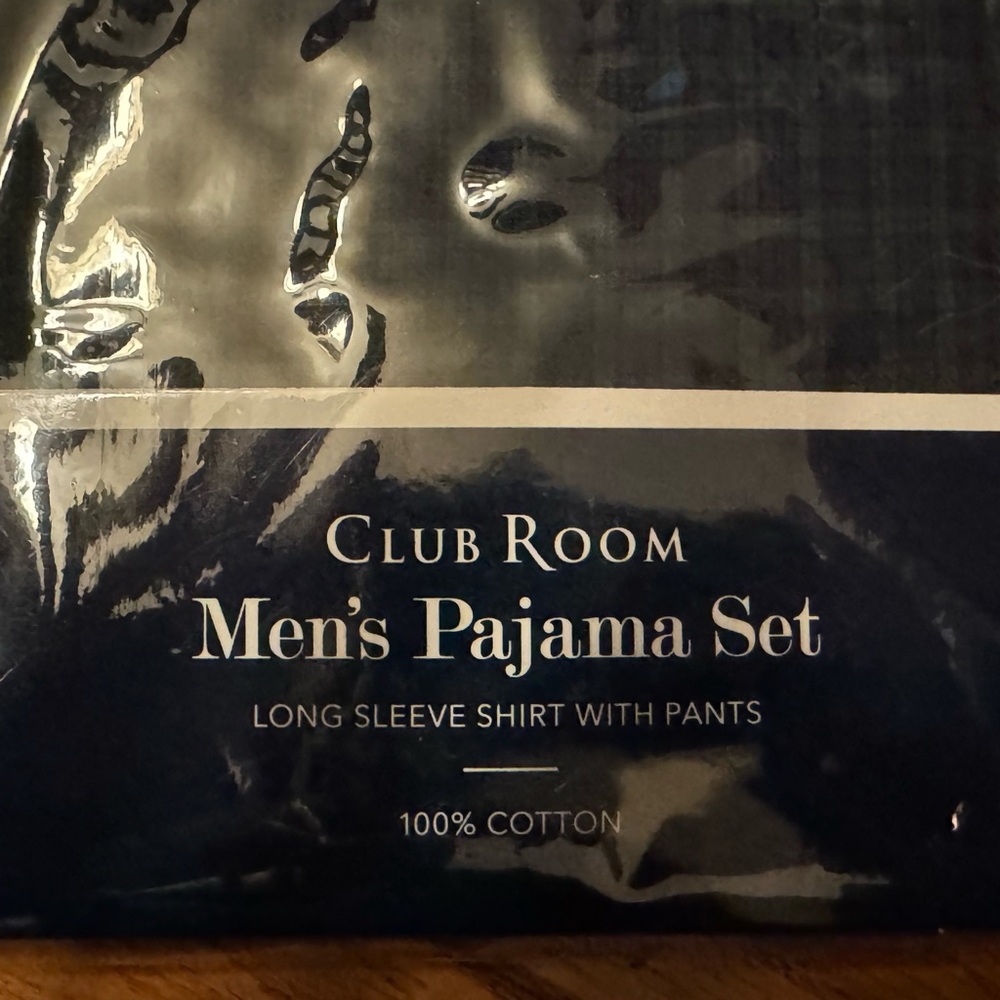 Club Room Men’s Pajama Set 100% Cotton NWT - Picture 8 of 10